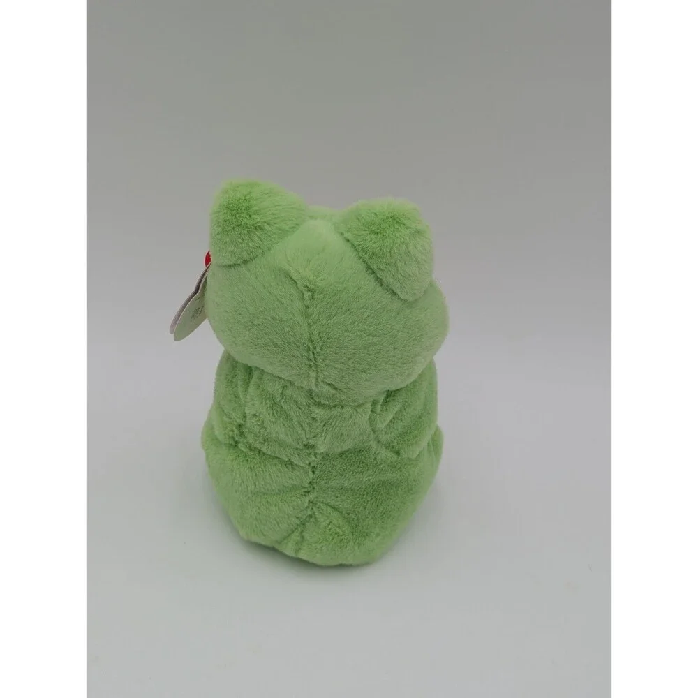 Ty Beanie Baby Bellies - SNAPPER the Green Frog (6 inch) Stuffed Plush Toy